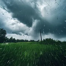 Atibaia chuva e granizo