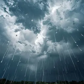 Atibaia céu nublado