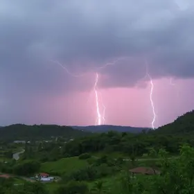 Tempestades em Atibaia
