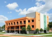 construção nova escola Atibaia