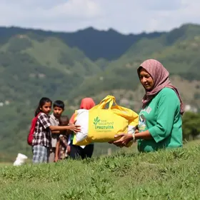ajuda humanitária