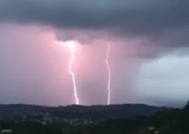 Atibaia deve ter um dia com trovões e raios