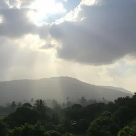 chuva com sol