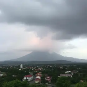 alerta amarelo de tempestade em Atibaia