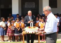 inauguração de escola estadual