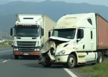 engavetamento entre carros e caminhões