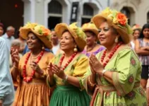 mulheres na coordenação das congadas
