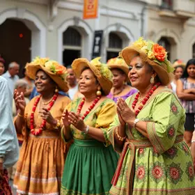 mulheres na coordenação das congadas