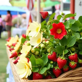 Festa de Flores e Morangos