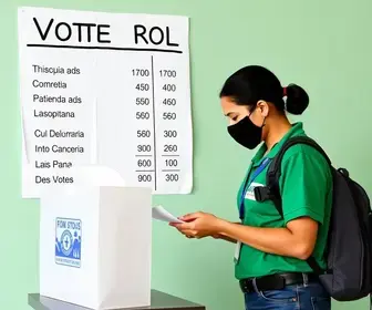 votação em Atibaia